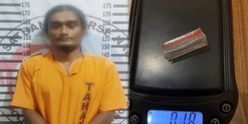 Bawa Narkotika, Buruh Asal Way Kenanga Ditangkap Polres Tulang Bawang