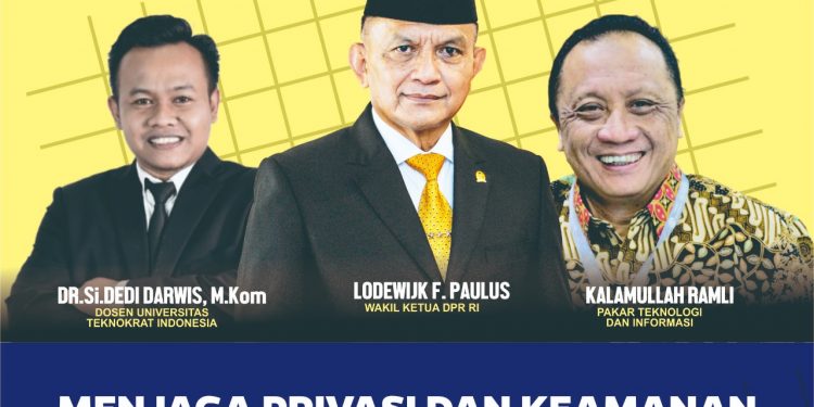 Wakil Ketua DPR RI Pentingnya Privasi dan Keamanan Data Pribadi