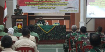 Tingkatkan Kedisiplinan dan Taat Hukum, Anggota Kodim 0728/Wonogiri Terima Penyuluhan Dari Kumdam IV/Diponegoro