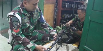 Bintara Fourier Selalu Pastikan Senjata Siap Setiap Saat Digunakan
