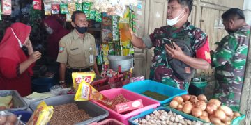 Danramil 01/Laweyan Bersama Anggota Sidak di Pasar Sidodadi Kleco, Ini Hasilnya