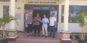 Polsek Lambu Kibang Terima Penyerahan Satu Pucuk Senjata Api Rakitan