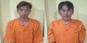 Polsek Rawa Jitu Selatan Tangkap Dua Pelaku Curat Mesin Bajak Sawah