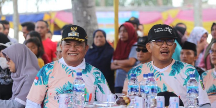 Wakil Bupati Lampung Barat Hadiri Festival Krakatau Beach Fun Run 2022