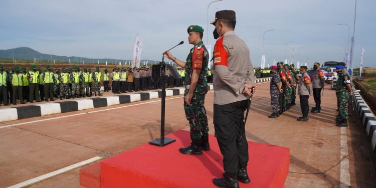 Danrem 071/Wijayakusuma Pimpin Apel Gelar Pasukan Pam VVIP