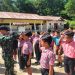 Kehadiran Satgas Pamtas RI-MLY Yonif 645/Gty Sebagai Tenaga Pengajar di SDN 26 Sei Daun