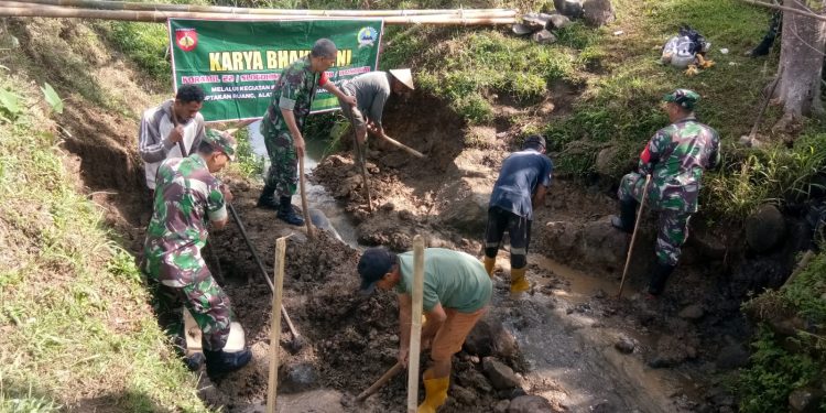 Serma Maryanto : Melalui Karya Bakti Mantapkan Kemanunggalan TNI-Rakyat
