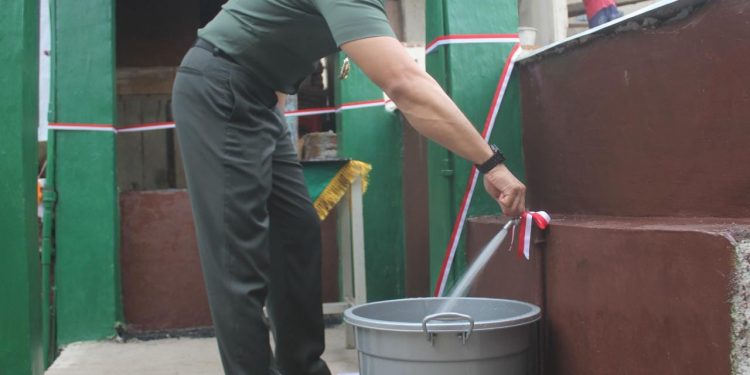 Resmi Di Tutup, Karya Bakti Satkowi Kodim 0410/KBL Beri Kebahagiaan Warga Gunung Sulah