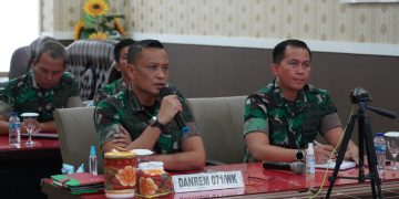 Lewat Daring, Danrem 071/Wijayakusuma Sampaikan Beberapa Hal  Kepada Jajaran Sebagai Pedoman Pelaksanaan Tugas