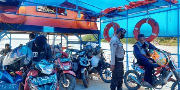 Cegah Kecelakaan di Perairan, Ini Yang Dilakukan Sat Polairud Polres Tulang Bawang