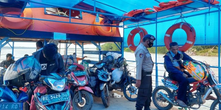 Cegah Kecelakaan di Perairan, Ini Yang Dilakukan Sat Polairud Polres Tulang Bawang