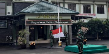 Pimpin Upacara Bendera, Danramil 410-06/Kedaton Tegaskan Prajurit dan Pns Memiliki Jiwa Nasionalisme Tinggi