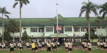 Perkuat Imunitas, Prajurit Wijayakusuma Lakukan Olahraga Mandiri