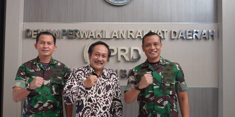 Danrem 071/Wijayakusuma Silaturahmi Ketua DPRD Banyumas