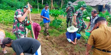 Kegiatan Pelatihan Tematik Teknis Penanaman Jagung dan Kacang di Negeri Wakasihu