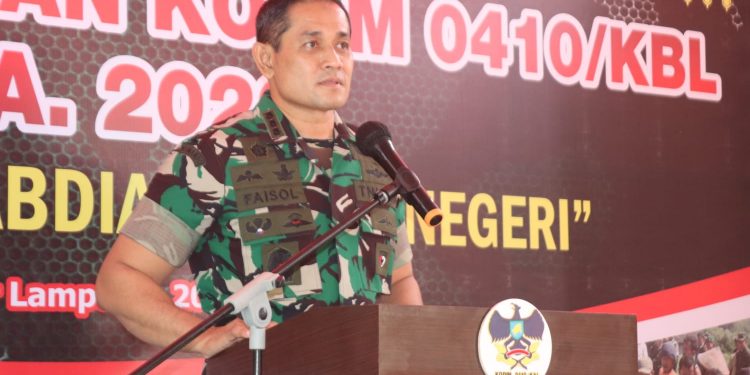 Secara Resmi, Walikota Eva Dwiana Menutup TMMD Imbangan Kodim 0410/KBL
