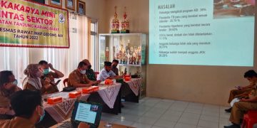 Danramil 410-05/TKP Hadiri Loka Karya Mini Lintas Sektor Kecamatan Tanjungkarang Barat