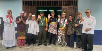 Tim Penilai Kampung Pancasila Korem 074/Warastratama Datangi Kelurahan Gandekan
