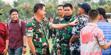 Pangdam XII/Tpr Tinjau Kegiatan PKKMB Fakultas Hukum Untan