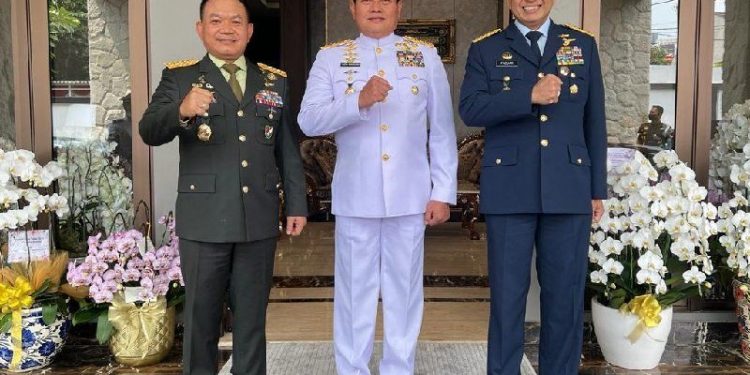 Pimpinan 3 Matra TNI Kumpul di Rumah KSAD usai Pidato Kenegaraan Presiden, Bahas Apa?