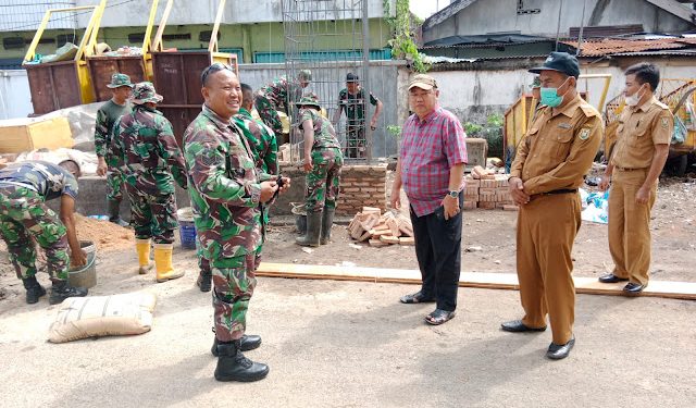 Pilot Project Pengolahan Limbah Sampah Kodim 0410 di Kelurahan Pesawahan