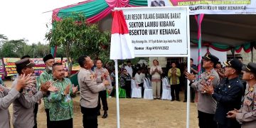 AKBP Sunhot P Silalahi, Mengukuhkan Mako Polsubsektor Way Kenanga Polsek Lambu kibang