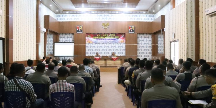 Polres Tulang Bawang Gelar Operasi Bina Kusuma Krakatau-2022, Catat Tanggal dan Sasarannya