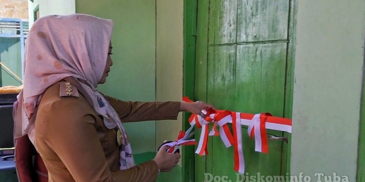 Bupati Winarti hadiri Penyerahan Kunci Bedah Rumah di Kecamatan Banjar Margo