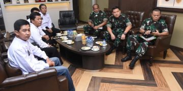 Kodam Jaya Terima Kunjungan Silahturahmi dan Audensi SMSI DKI Jakarta