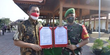 TMMD Sengkuyung Tahap II Tahun 2022 di Wilayah Kodim 0735/Surakarta Resmi Ditutup, Sasaran Selesi 100 Persen