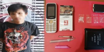 Hendak Transaksi di Kebun Albasia, Bandar Narkotika Ditangkap Polres Tulang Bawang