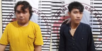 Edarkan Narkotika, Dua Pemuda Asal Pagar Dewa Ditangkap Polres Tulang Bawang