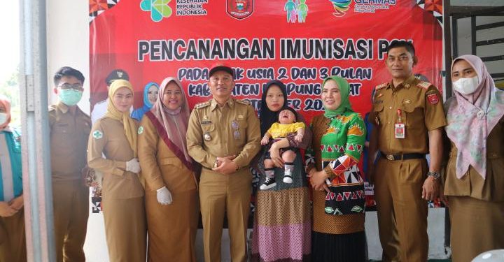Kegiatan Posyandu Pekon Buay Nyerupa Langsung Ditinjau Bupati