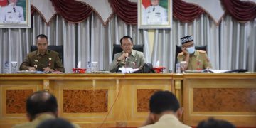 Pemkab Lambar Gelar Rakor Guna Pematangan Liwa Expo 2022