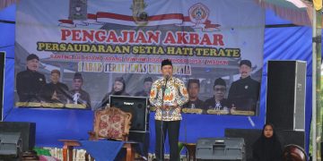 Parosil Mabsus Hadiri Tasyakuran Satu Abad PSHT Terate di Pekon Semarang Jaya