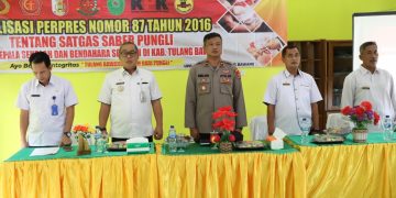 Tim Satgas Saber Pungli Tulang Bawang Ingatkan Penggunaan Dana BOS dan DAK