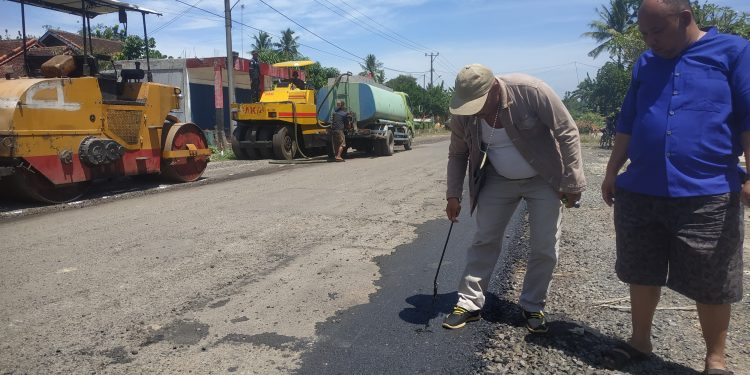Tanpa Pengawas Dinas PUPR dan Konsultan, Ibrahim Minta Pekerjaan Proyek CV Bangun Karya Sakti Dihentikan
