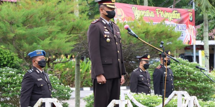 Gelar Upacara Hari Sumpah Pemuda, Kompol Ganjar: Jadikan Momentum Untuk Terus Meningkatkan Semangat