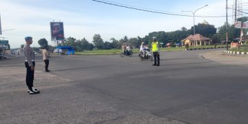 Ikuti Instruksi Kapolri, Satlantas Polres Tubaba Hentikan Penggunaan Tilang Manual