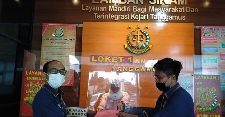 Dugaan Korupsi Belanja Honorarium di Sekda Tanggamus di Adukan DPP KAMPUD Ke KEJARI Setempat