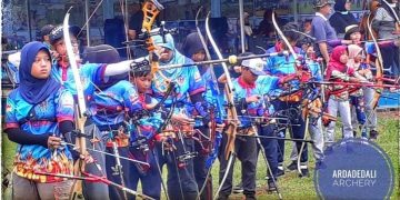 Jelang Festival Panahan Kendal, Ardadedali Archery Club Matangkan Persiapan Latihan