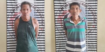 Jadi Bandar Narkotika di Ujung Gunung, Dua Orang Kakek Ditangkap Polres Tulang Bawang