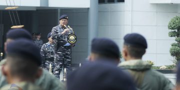 Siap Tempur, SATGASLA TNI AL Apel Gelar Pasukan PAM VVIP PRESIDENSI G20