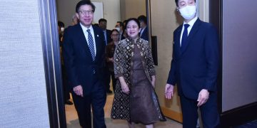 Dijamu Makan Malam Wali Kota Busan, Puan Maharani: Annyeonghaseyo-Kamsahamnida