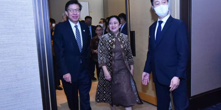 Dijamu Makan Malam Wali Kota Busan, Puan Maharani: Annyeonghaseyo-Kamsahamnida