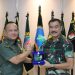 Pangdam XII/Tpr Terima Kunjungan Kerja Tim Peneliti Puslitbang Strahan Balitbang Kemhan