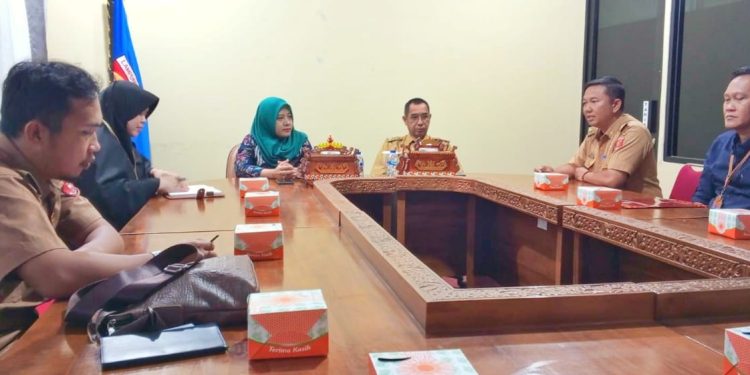 Pemkab Lambar Terima Kunjungan Kantor Bahasa Provinsi Lampung