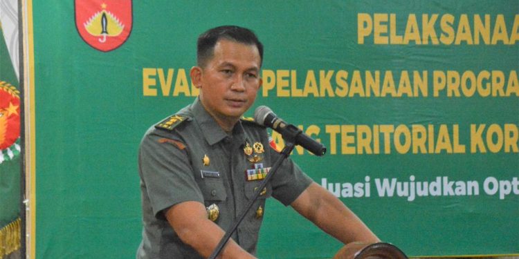 Aktualisasi Kinerja Binter TNI AD, Korem 071/Wijayakusuma Gelar Evaluasi Progjagar Bidang Teritorial