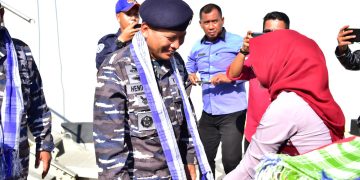 Peringati Hari Nusantara TNI AL Awali Kegiatan Kemanusiaan di Wakatobi
