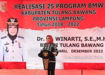 Kunker dan Pasar Murah yang Digelar Bupati Winarti di Kecamatan Banjar Baru Berlangsung Semarak